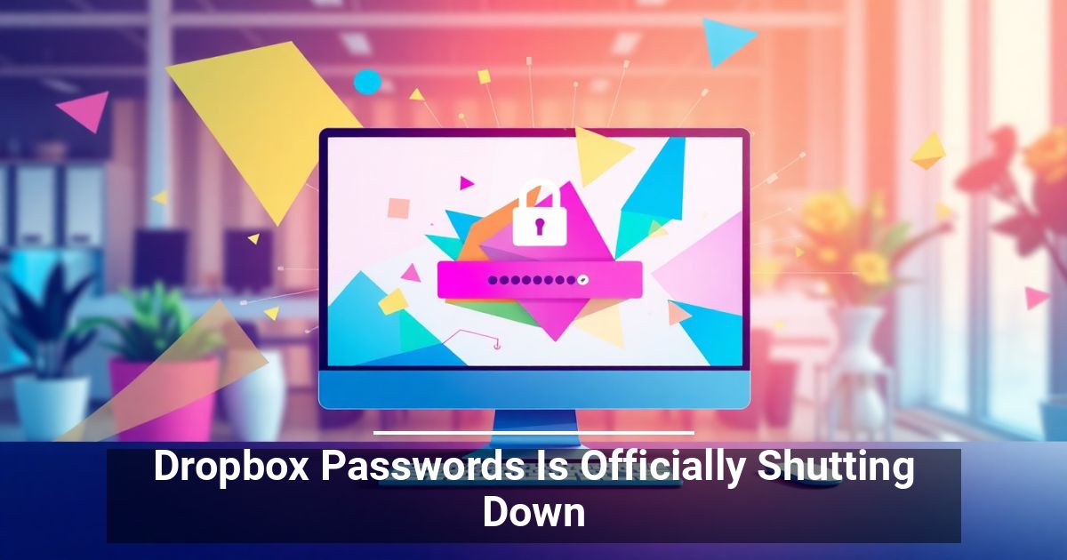 Dropbox Passwords Is Shutting Down: What You Need to Know