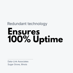 Redundant Technology Ensures 100% Uptime