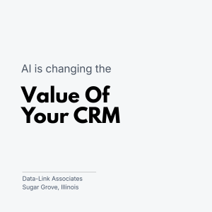 Artificial intelligence technology integrated with a customer relationship management system.