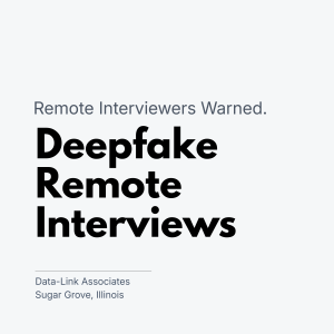 Hiring Deepfakes?